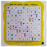 Generic Save the earth - Difficult Wooden Puzzle Game Toys (MultiColor) - Image 3