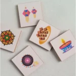 Generic Festival- Diwali Wooden Board Game Toys (MultiColor) - Image 2