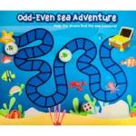 Generic Odd Even Game Wooden Board Game Toys (MultiColor) - Image 3