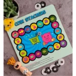 Generic Coin stacker Wooden Board Game Toys (MultiColor) - Image 2