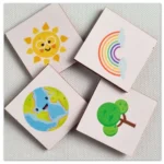 Generic Save the earth - Easy Wooden Puzzle Game Toys (MultiColor) - Image 3