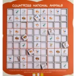 Generic Countries- National Animal Wooden Puzzle Game Toys (MultiColor) - Image 2