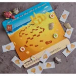 Generic Lets Conquer Sand Castle Wooden Board Game Toys (MultiColor) - Image 3