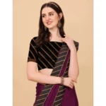 buy purple chiffon saree