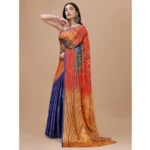 crepe digital print saree online