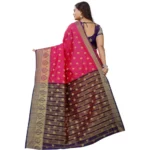 women's silk blend saree