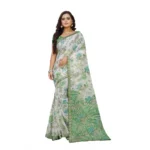 floral georgette saree online