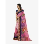 buy georgette floral saree