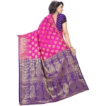 buy women jacquard saree