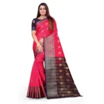 Multicolor Silk Blend Saree for Women