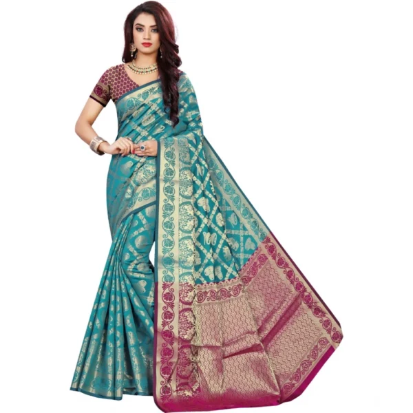 buy jacquard saree online