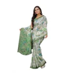 floral georgette saree online