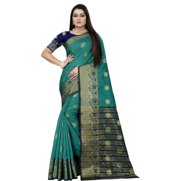 Buy Silk Blend Saree Online