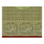 red jacquard saree online