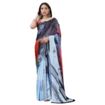 digital print crepe saree online