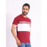 Men's Printed Cotton T-Shirt - Angle 4