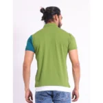 mens printed polo t-shirt
