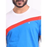 Generic Men's Casual Cotton Printed Round Neck Half Sleeve T-Shirt (White) - Image 6