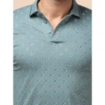 Men's Printed Polo T-Shirt - Angle 6