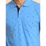 Men's Blue Polo T-Shirt