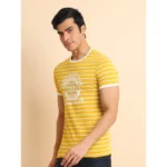 men's mustard t-shirt