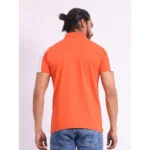 mens printed polo t-shirt