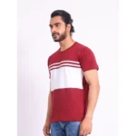 Men's Printed Cotton T-Shirt - Angle 3