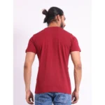 Men's Printed Cotton T-Shirt - Angle 2