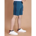 Generic Men's Casual Cotton Striped Above knee Shorts (Blue) - Image 3