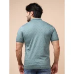 Men's Printed Polo T-Shirt - Angle 2