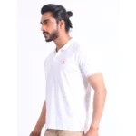 mens printed polo t-shirt