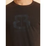 Generic Men's Casual Cotton Printed Round Neck Half Sleeve T-Shirt (Brown) - Image 6