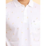 Men's Printed Polo T-Shirt - Angle 6