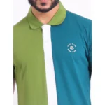 mens printed polo t-shirt