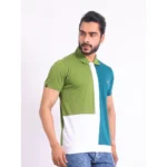 mens printed polo t-shirt