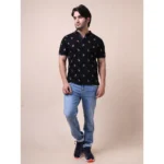 Mens Printed Polo T-Shirt - Angle 7