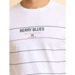 Generic Men's Casual Cotton Printed Round Neck Half Sleeve T-Shirt (White) - Image 6