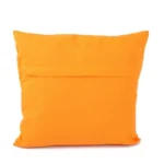 Generic Pack Of_2 Cotton Printed Cushion Cover Sets (Yellow, Size: 16x16 In) - Image 2