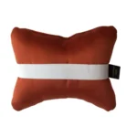 Generic Pack Of_4 Faux Leather Printed Car Pillow Sets (Brown, Size: 12x12 In) - Image 2