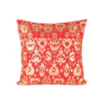 Generic Pack Of_2 Cotton Printed Cushion Cover Sets (Red, Size: 16x16 In) - Image 3