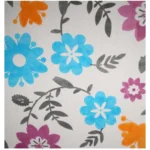 Generic Cotton Printed Curtains (Multicolor, Size: 54x60 In) - Image 2