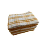 Generic Pack Of_6 Cotton Checkered Kitchen Towel Sets (Yellow)
