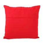Generic Pack Of_2 Cotton Printed Cushion Cover Sets (Red, Size: 16x16 In) - Image 2