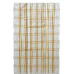 Generic Pack Of_6 Cotton Checkered Kitchen Towel Sets (Yellow) - Image 2