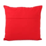 Generic Pack Of_2 Cotton Printed Cushion Cover Sets (Orange, Size: 16x16 In) - Image 2