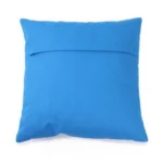 Generic Pack Of_2 Cotton Printed Cushion Cover Sets (Blue, Size: 16x16 In) - Image 2