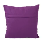 Generic Pack Of_2 Cotton Printed Cushion Cover Sets (Purple, Size: 16x16 In) - Image 2