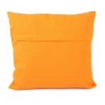 Generic Pack Of_2 Cotton Printed Cushion Cover Sets (Mustard, Size: 16x16 In) - Image 2