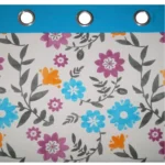 Generic Cotton Printed Curtains (Multicolor, Size: 54x60 In) - Image 4