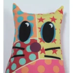 Generic Polyester Printed Fancy Kids Cushions (Multicolor, Size: 15x11 In) - Image 2